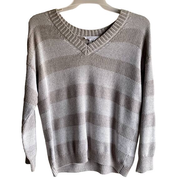 BCBG Generation Woman's Striped Knit Sweater Size M - Picture 1 of 8